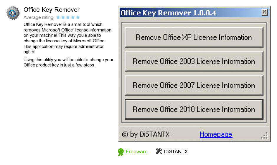 Office Key Remover