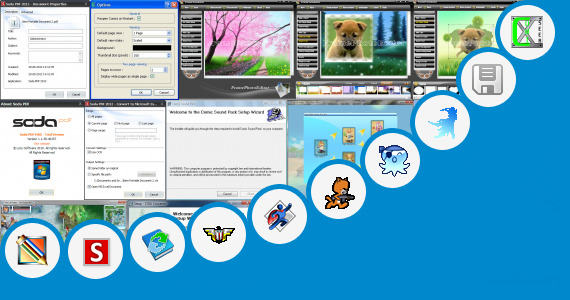 Software collection for Online Comic Software