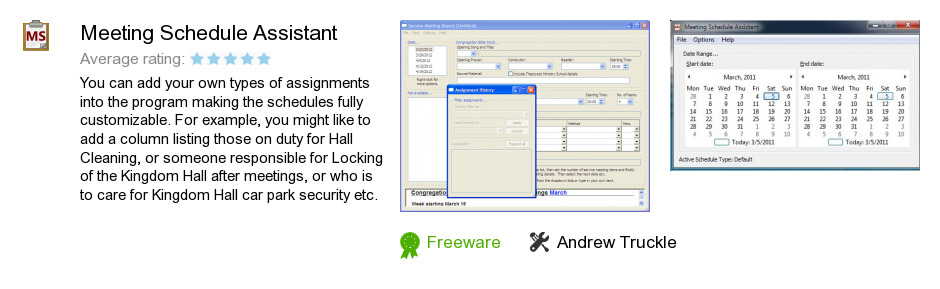 Meeting Schedule Assistant