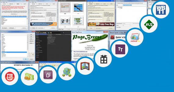 Software collection for Wysiwyg App Builder