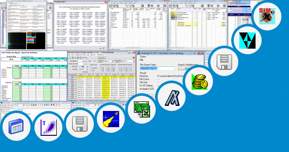 Software collection for Rigging Calculations Spreadsheet