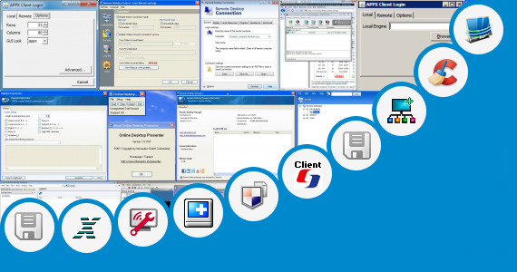 Remote Desktop Server Visio Stencil - Remote Administrator Control ...