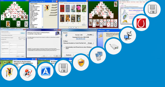 Software collection for Scorpion Gpr Application Scorpion Gpr Application