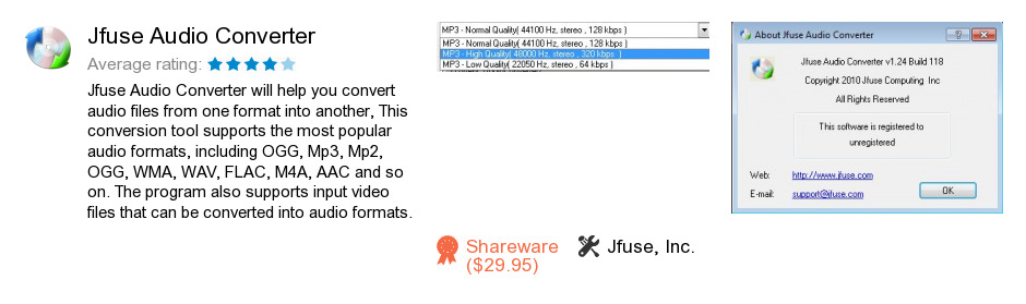 Jfuse Audio Converter