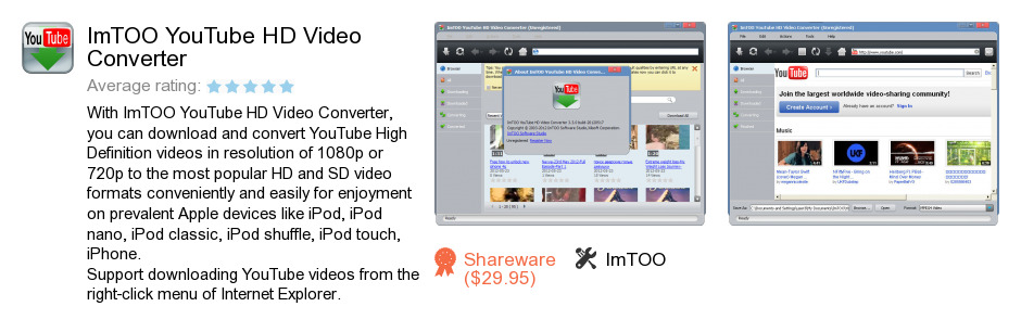 ImTOO YouTube HD Video Converter