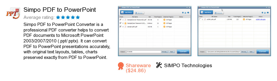 Simpo PDF to PowerPoint