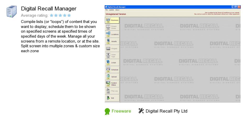 Digital Recall Manager