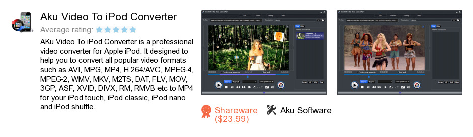 Aku Video To iPod Converter