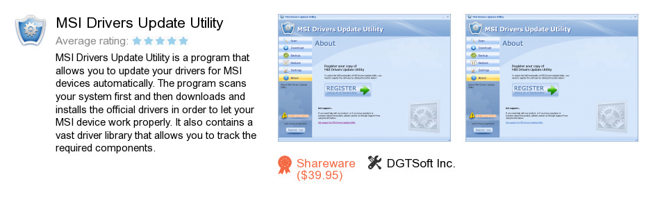 MSI Drivers Update Utility