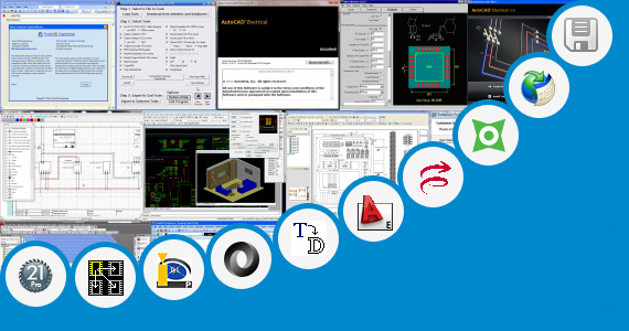 Software collection for Projector Symbol Cad