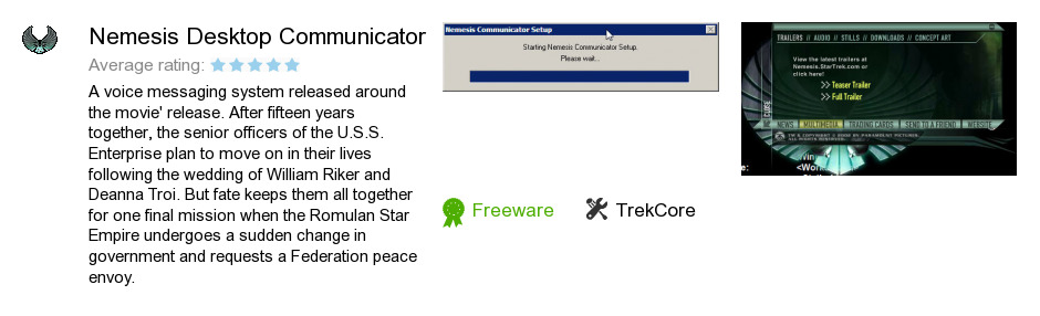 Nemesis Desktop Communicator