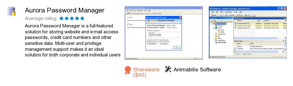 Aurora Password Manager
