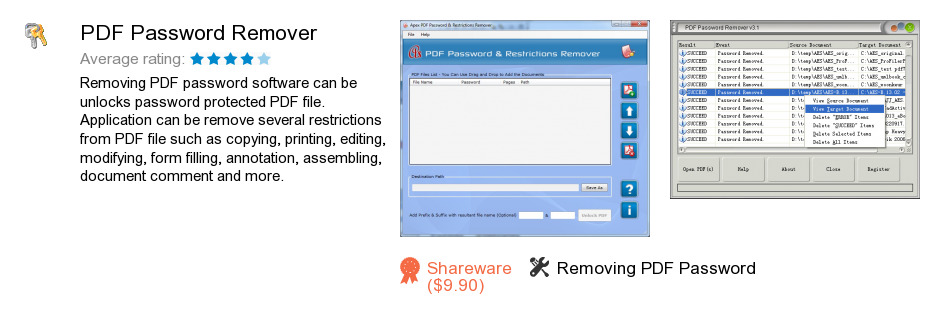 PDF Password Remover