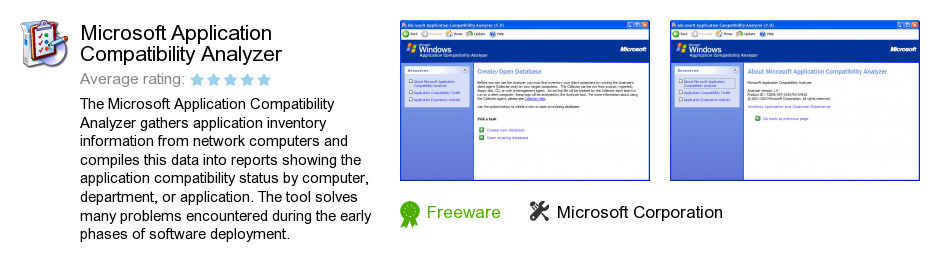 Microsoft Application Compatibility Analyzer