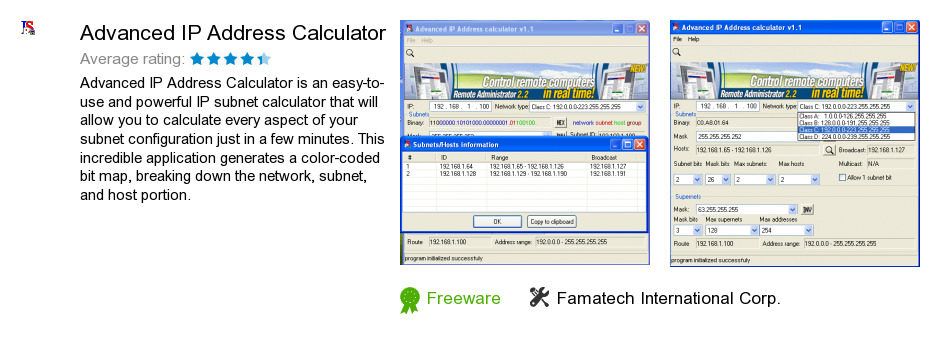 Advanced IP Address Calculator