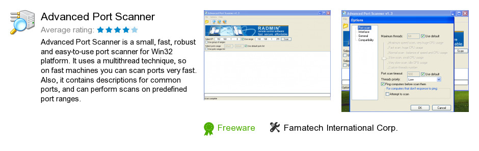 Advanced Port Scanner