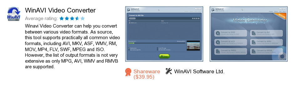 WinAVI Video Converter