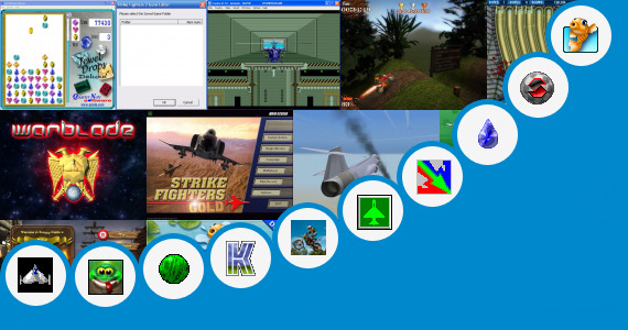 Software collection for Super Fighters Deluxe Game