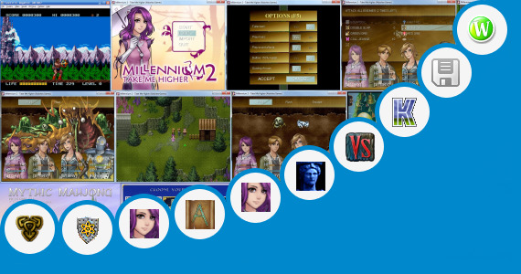 Software collection for Game Mythic Saga Free