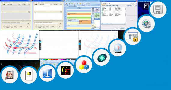 Software collection for Pin 2 Style Works Universal Serial