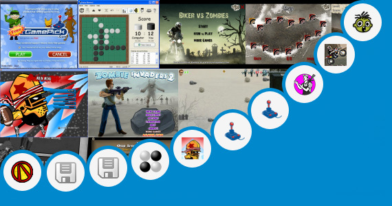 Software collection for Daisy Zombie Game