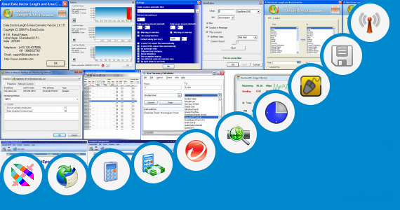 Software collection for Internet Data Usage Calculator
