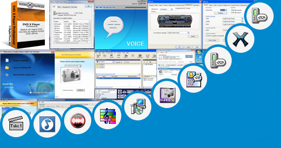 Software collection for Sony Digital Voice Player