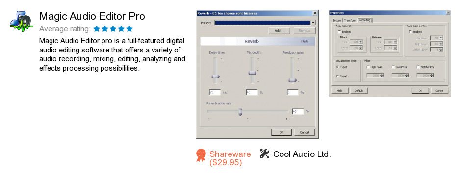 Magic Audio Editor Pro