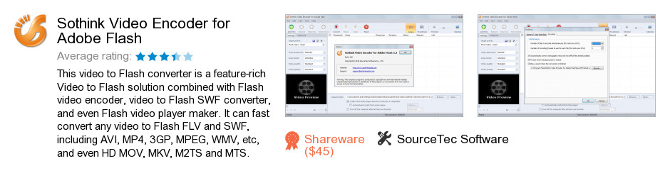 Sothink Video Encoder for Adobe Flash