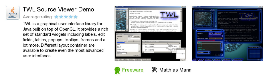 TWL Source Viewer Demo