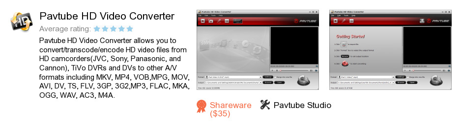 Pavtube HD Video Converter