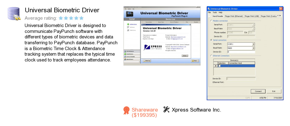 Universal Biometric Driver
