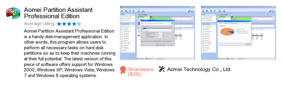 Aomei Partition Assistant Professional Edition