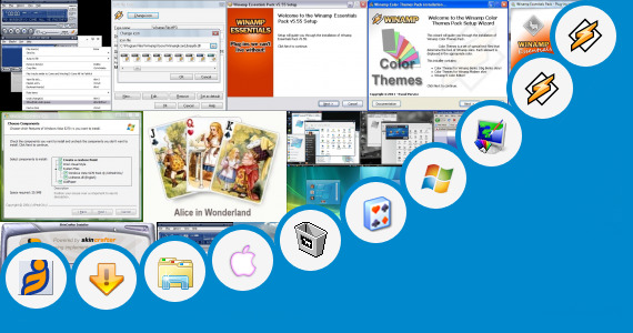 Software collection for Windows 7 Anonymous Skin Pack