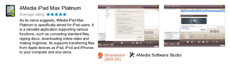 4Media iPad Max Platinum