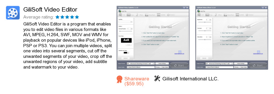 GiliSoft Video Editor