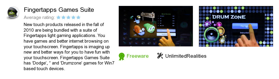Fingertapps Games Suite