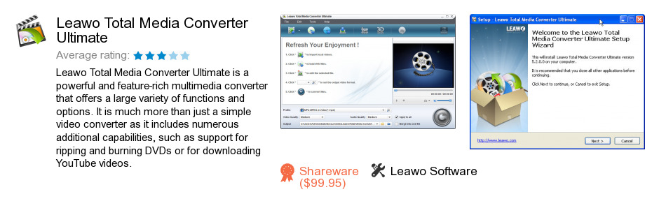 Leawo Total Media Converter Ultimate