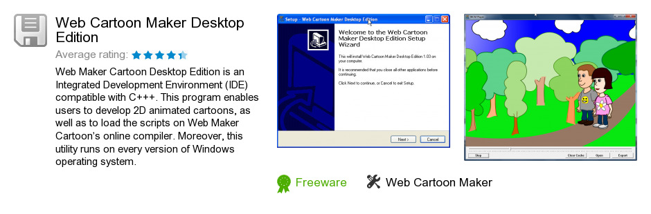Web Cartoon Maker Desktop Edition