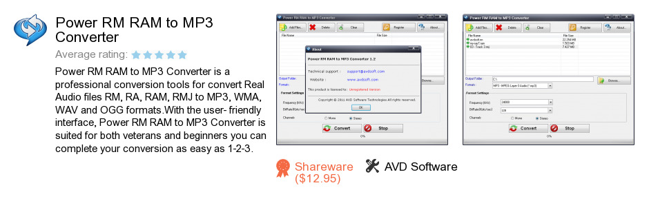 Power RM RAM to MP3 Converter