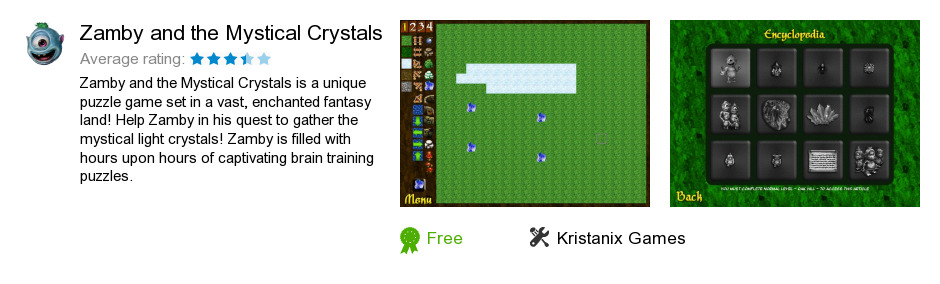 Zamby and the Mystical Crystals
