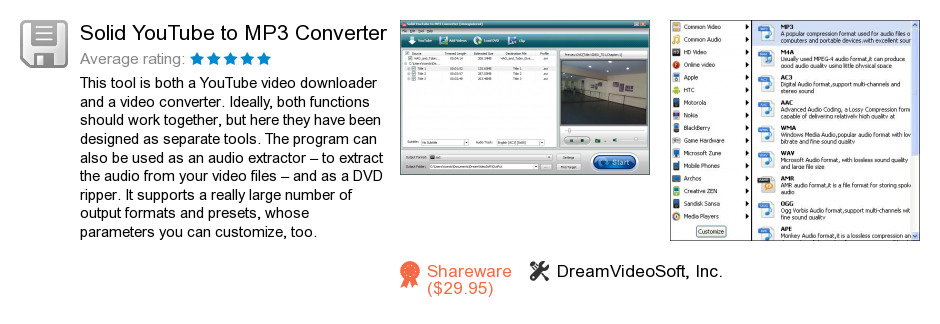 Solid YouTube to MP3 Converter