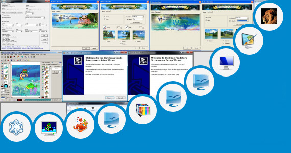 Software collection for 320x240 Animated Screensavers