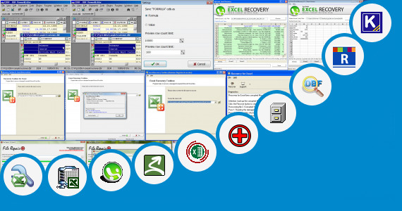 Software collection for Excel File Ole Header Corrupt