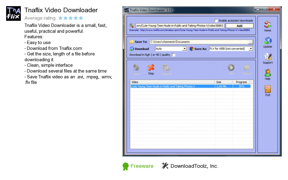 Tnaflix Video Downloader