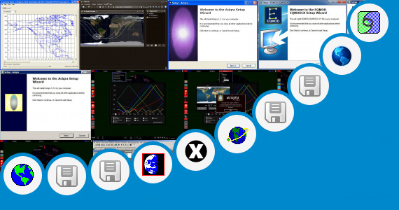 Software collection for Gadget Windows 7 Satellite Tracking