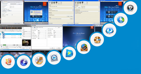 Software collection for Blu Ray Playback Software