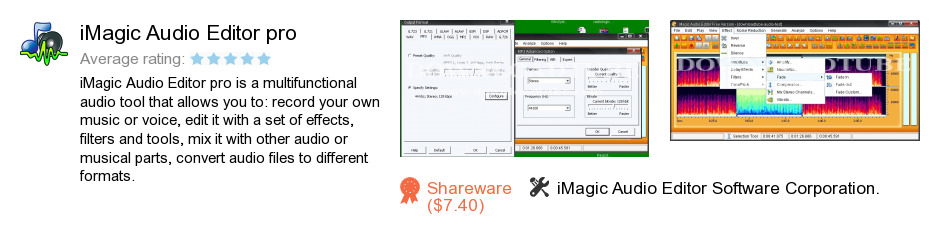 IMagic Audio Editor pro