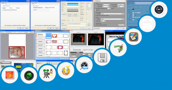 Software collection for Black Background 399 Pixels Wide