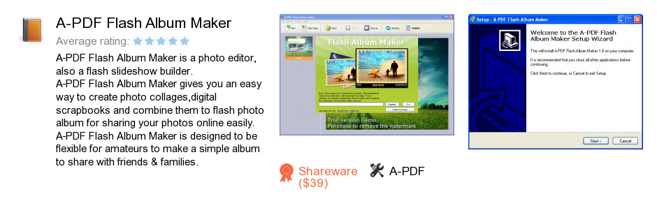A-PDF Flash Album Maker